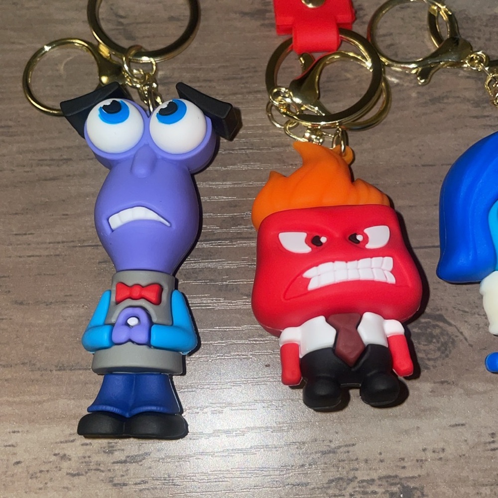 Inside Out Keychains - Picture 2 of 6